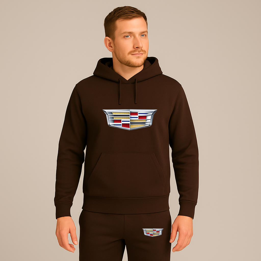 Men’s Cadillac Car Hoodie Joggers Set
